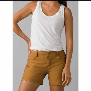 NWT prAna Halle II mid-rise shorts 5” inseam